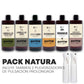 Pack Natura de Puritte - 6 Limpiadores Naturales + 2 Pulverizadores de Pulsación Prolongada